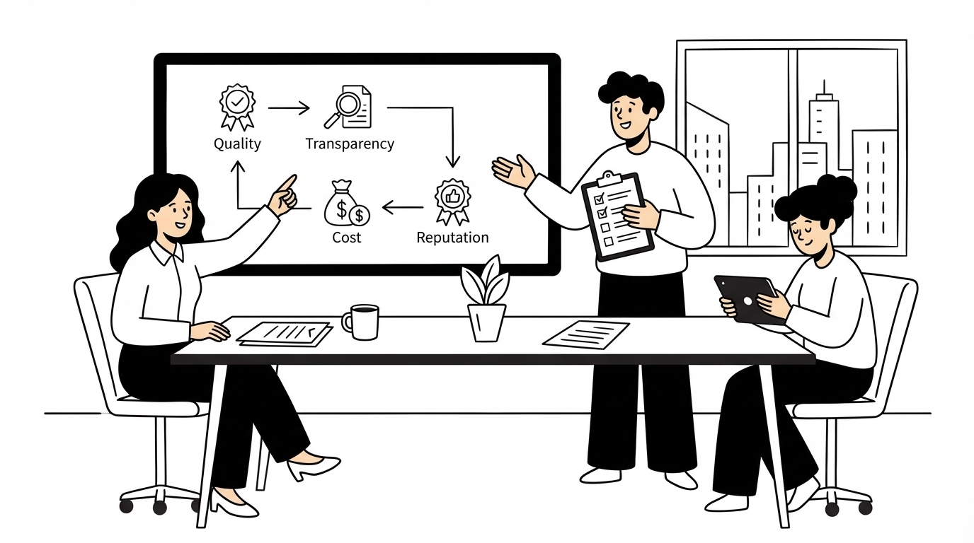 What to Look For - Key factors to consider when choosing a link building service. - outsource link building