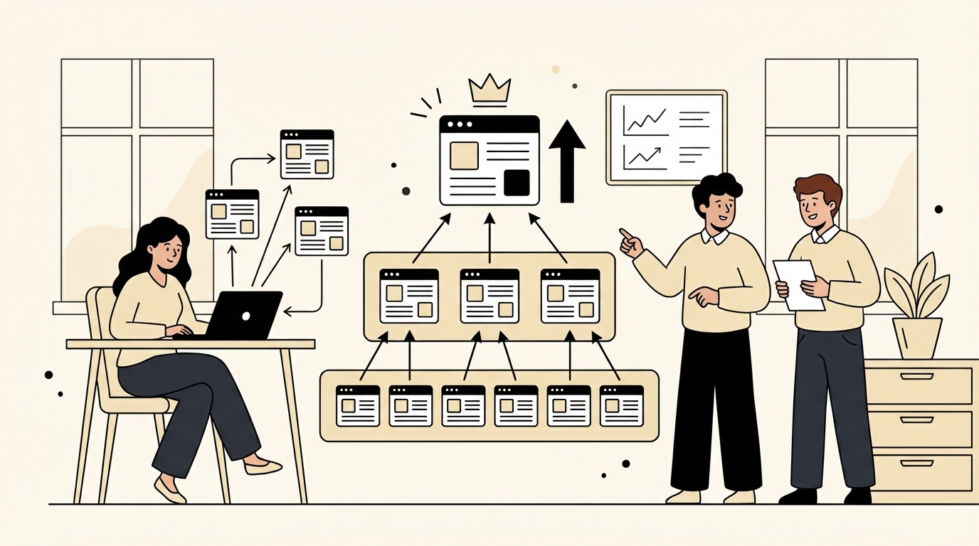 What is Tiered Link Building - tiered link building