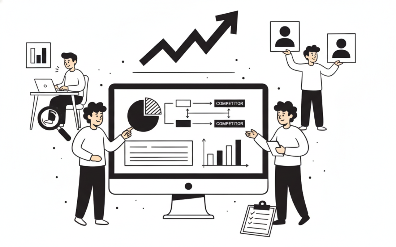 How Competitor Analysis Tools Work - free competitor analysis tools
