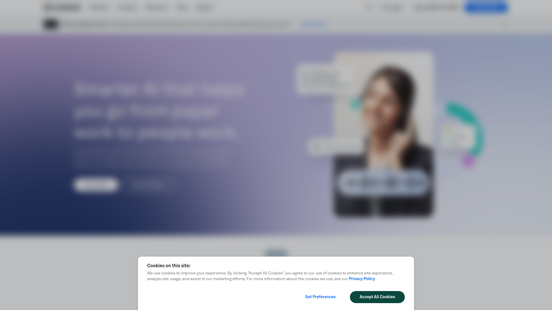 Weave website screenshot - local seo for dentists