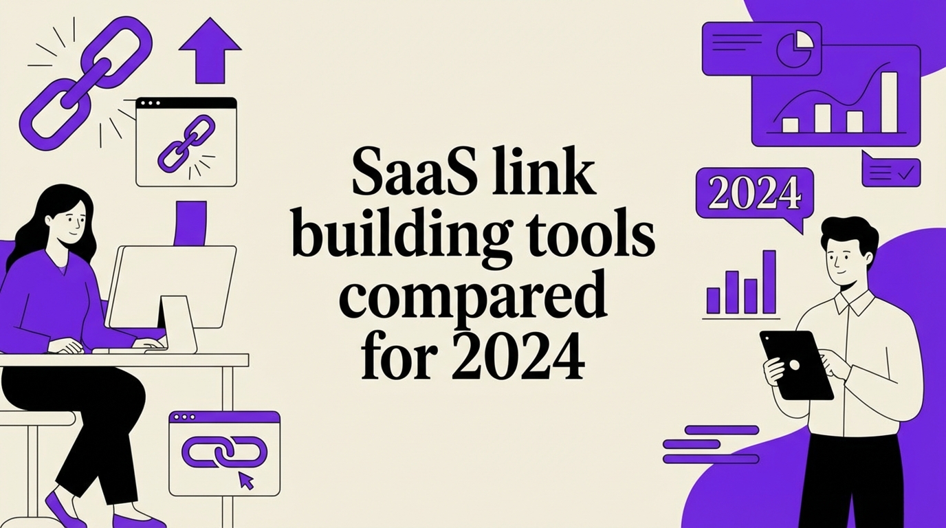 SaaS link building tools compared for 2024