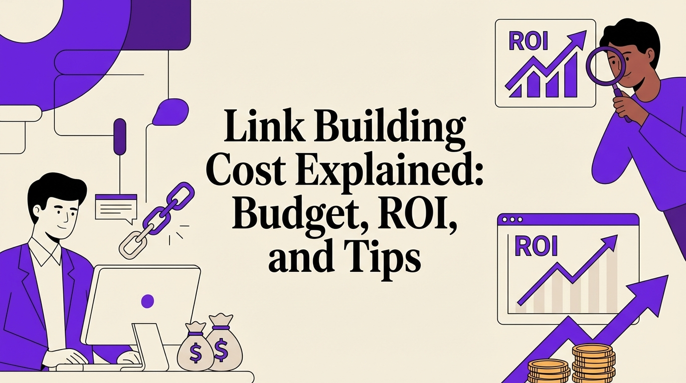 Link Building Cost Explained: Budget, ROI, and Tips