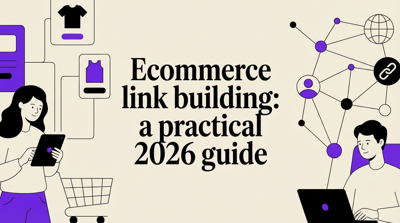 Ecommerce link building: a practical 2026 guide