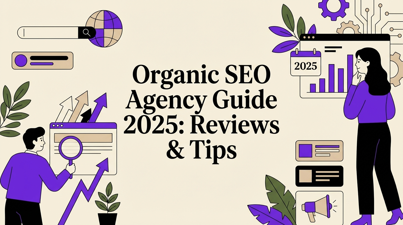 Organic SEO Agency Guide 2025: Reviews & Tips