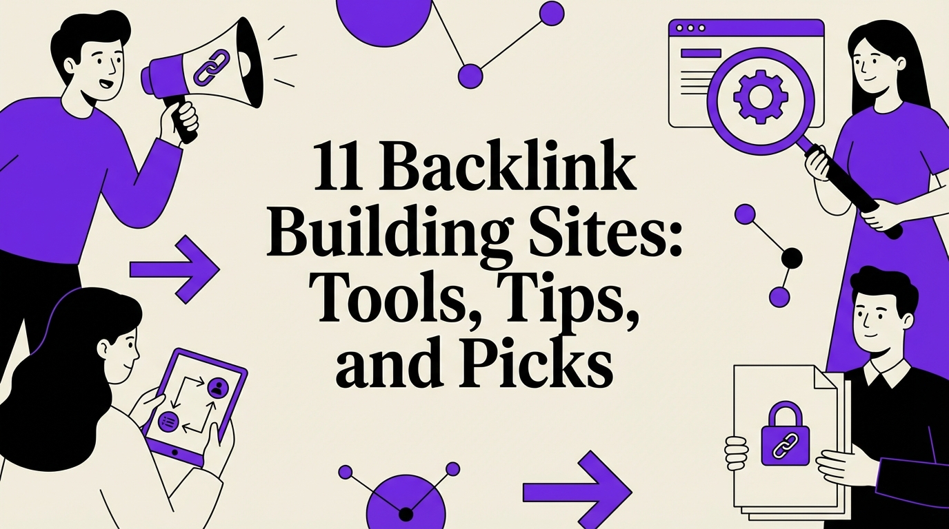 11 Backlink Building Sites: Tools, Tips, and Picks