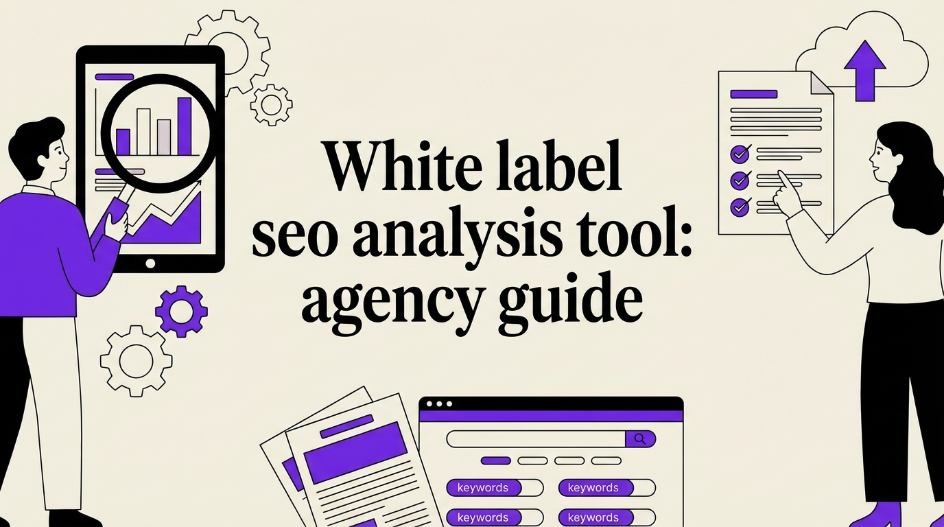 White label seo analysis tool: agency guide