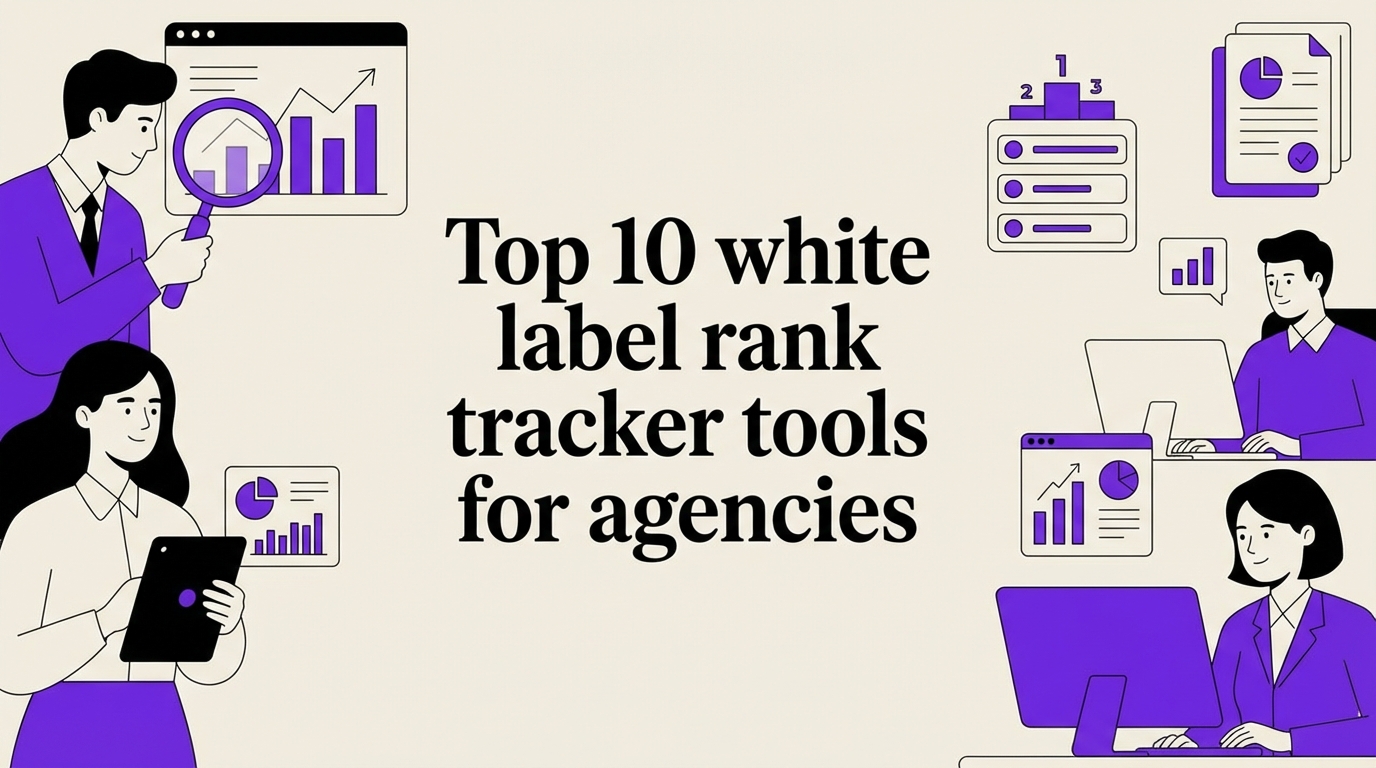 Top 10 white label rank tracker tools for agencies